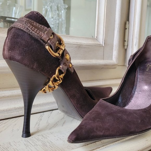 Suede Pumps - Picture 2 of 2